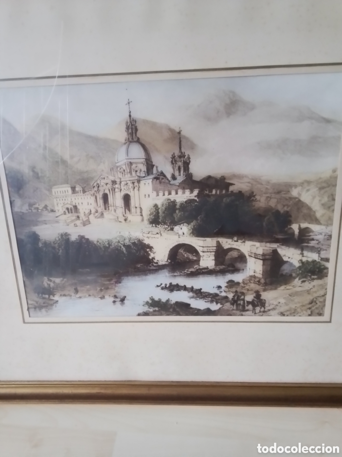 Arte: Cuadro Monasterio San Ignacio de Loyola - Foto 2