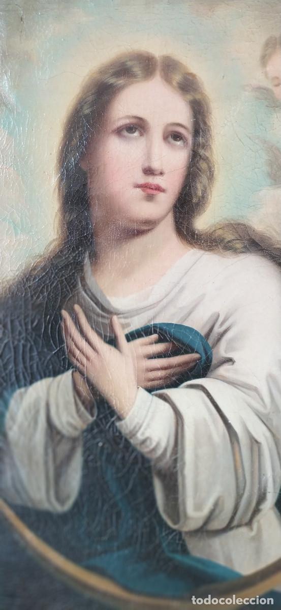 Arte: Antiguo cuadro religioso - Foto 6