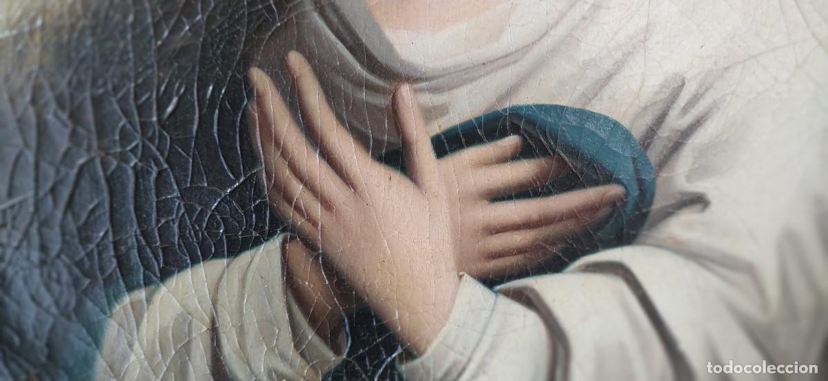 Arte: Antiguo cuadro religioso - Foto 9