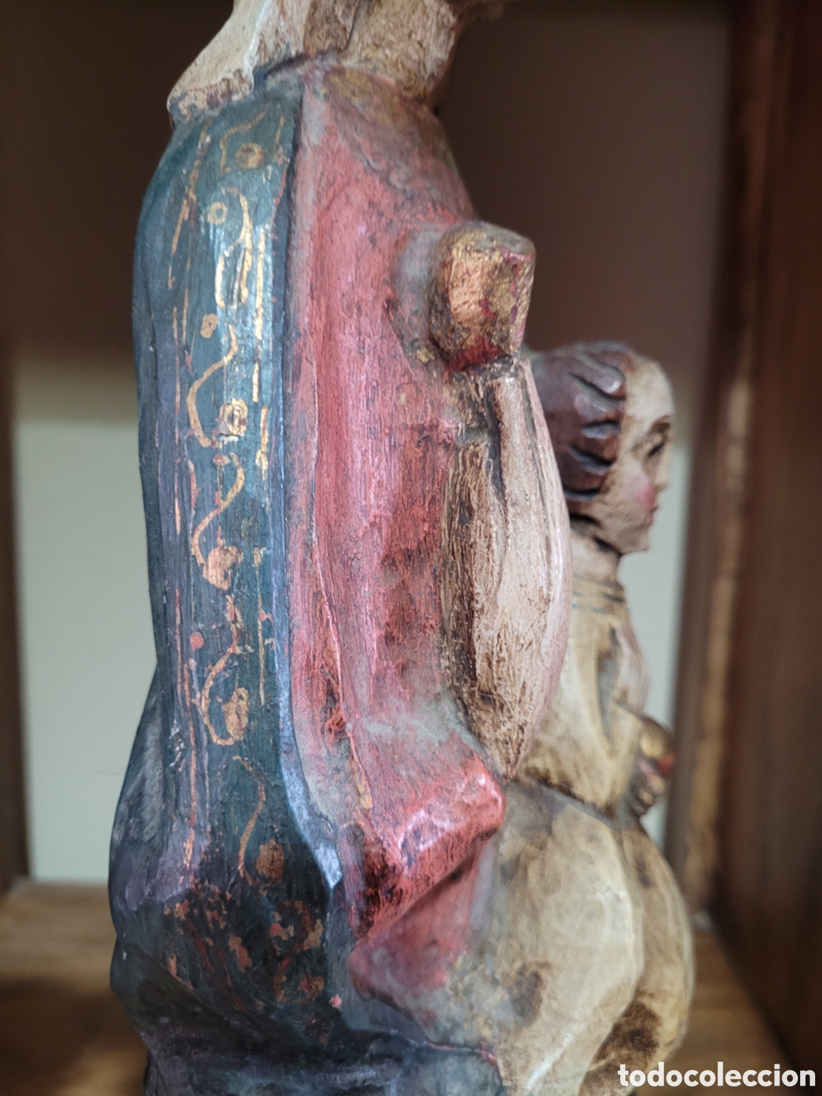 Arte: TALLA RELIGIOSA MADERA - Foto 8