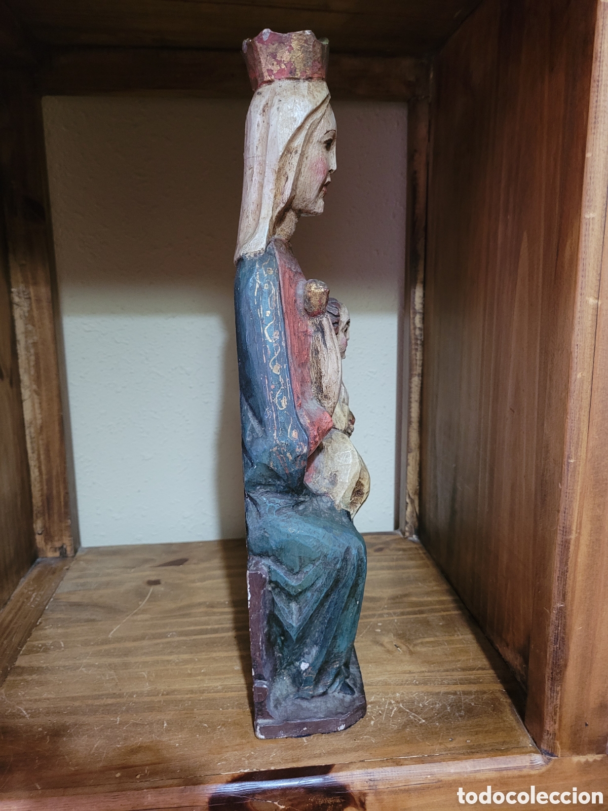Arte: TALLA RELIGIOSA MADERA - Foto 9