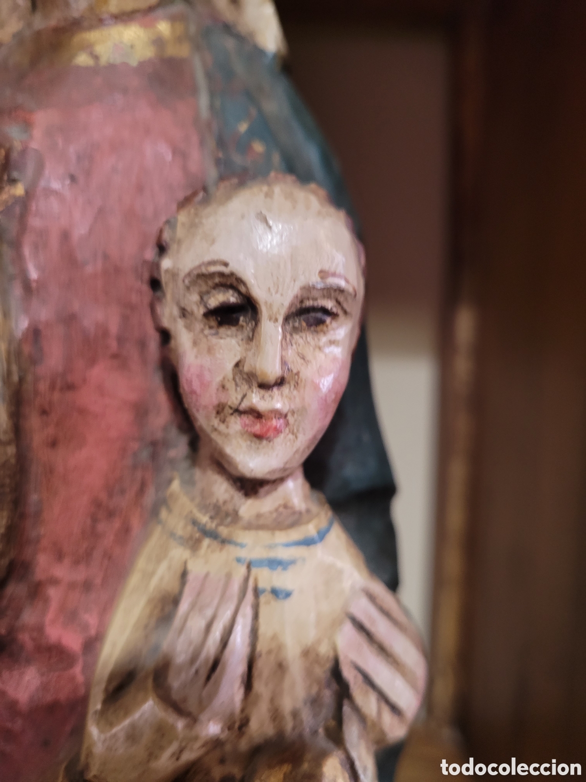 Arte: TALLA RELIGIOSA MADERA - Foto 11