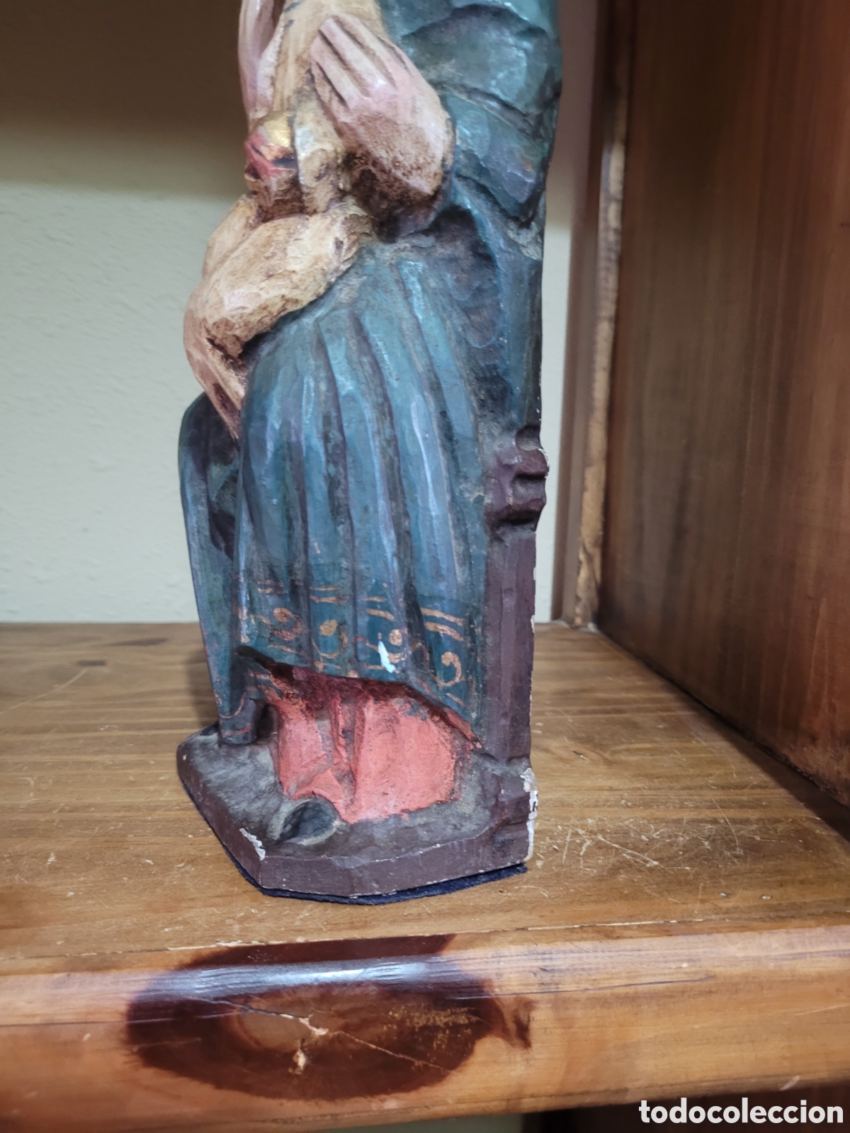 Arte: TALLA RELIGIOSA MADERA - Foto 10