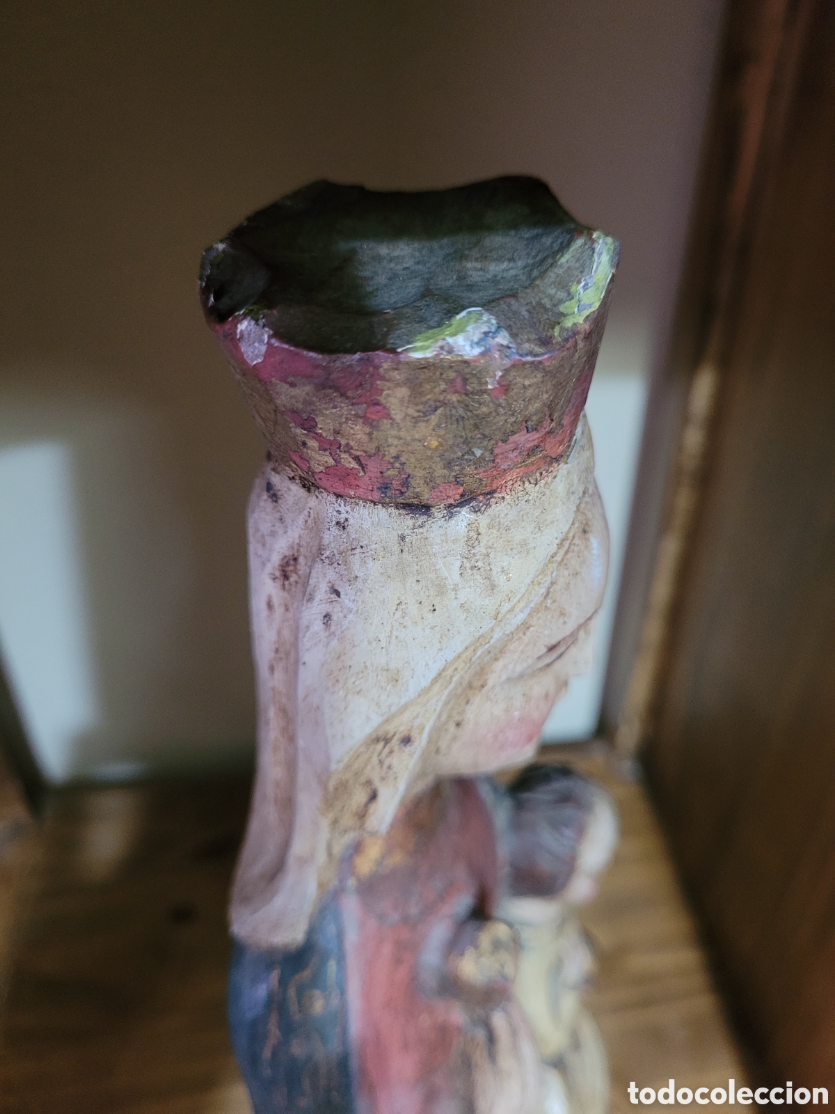 Arte: TALLA RELIGIOSA MADERA - Foto 12