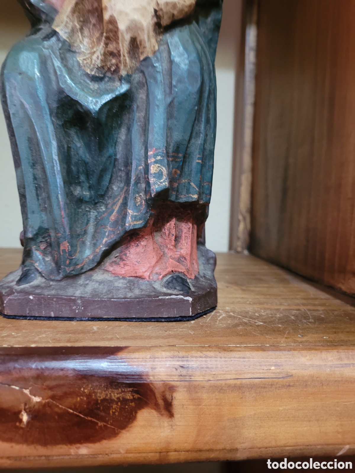 Arte: TALLA RELIGIOSA MADERA - Foto 13