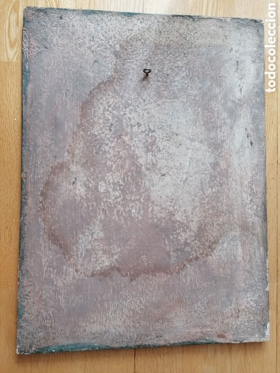 Arte: Icono, pintado a mano sobre tabla - Foto 3