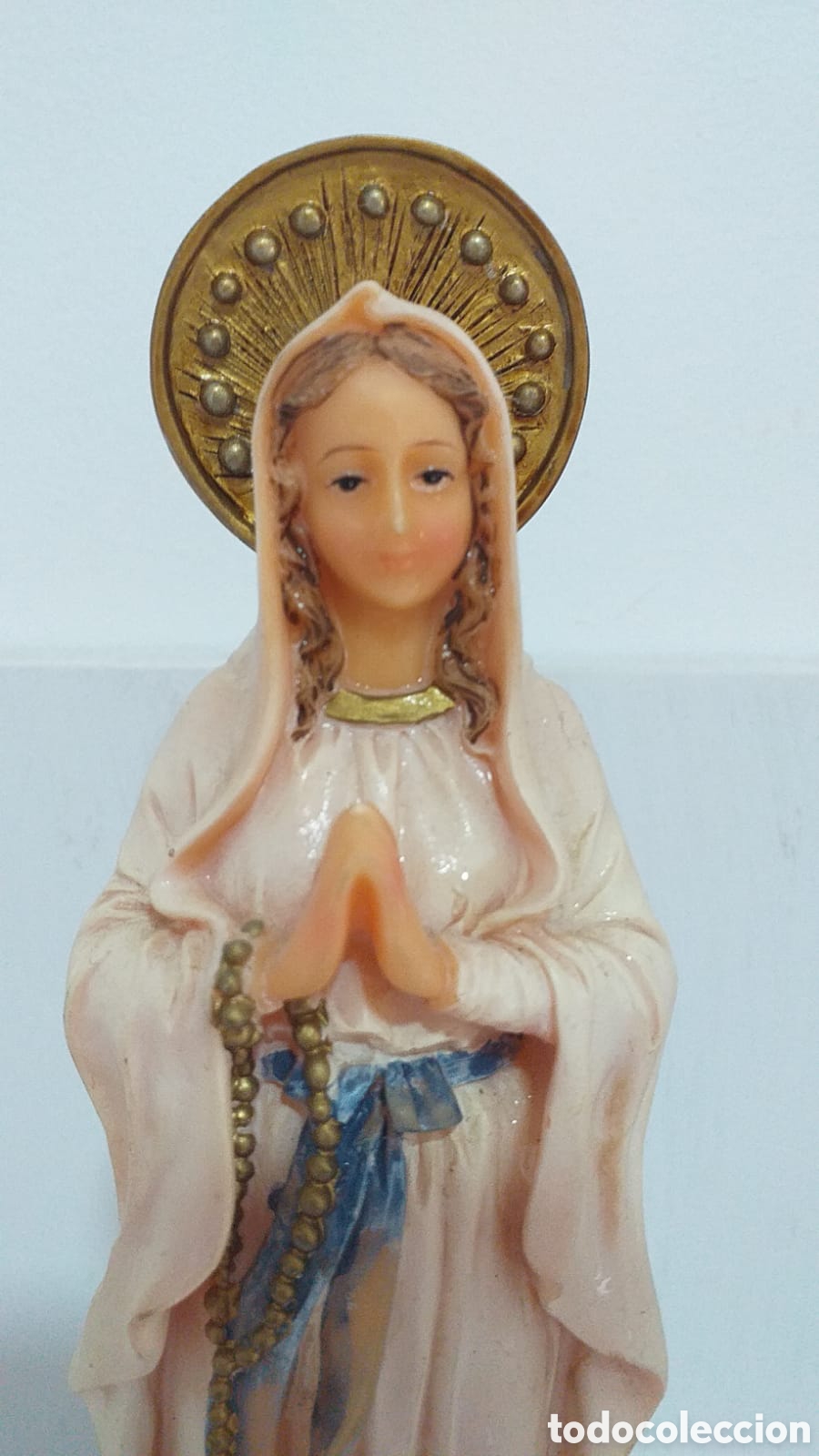 Arte: Preciosa virgen de Lourdes - Foto 2