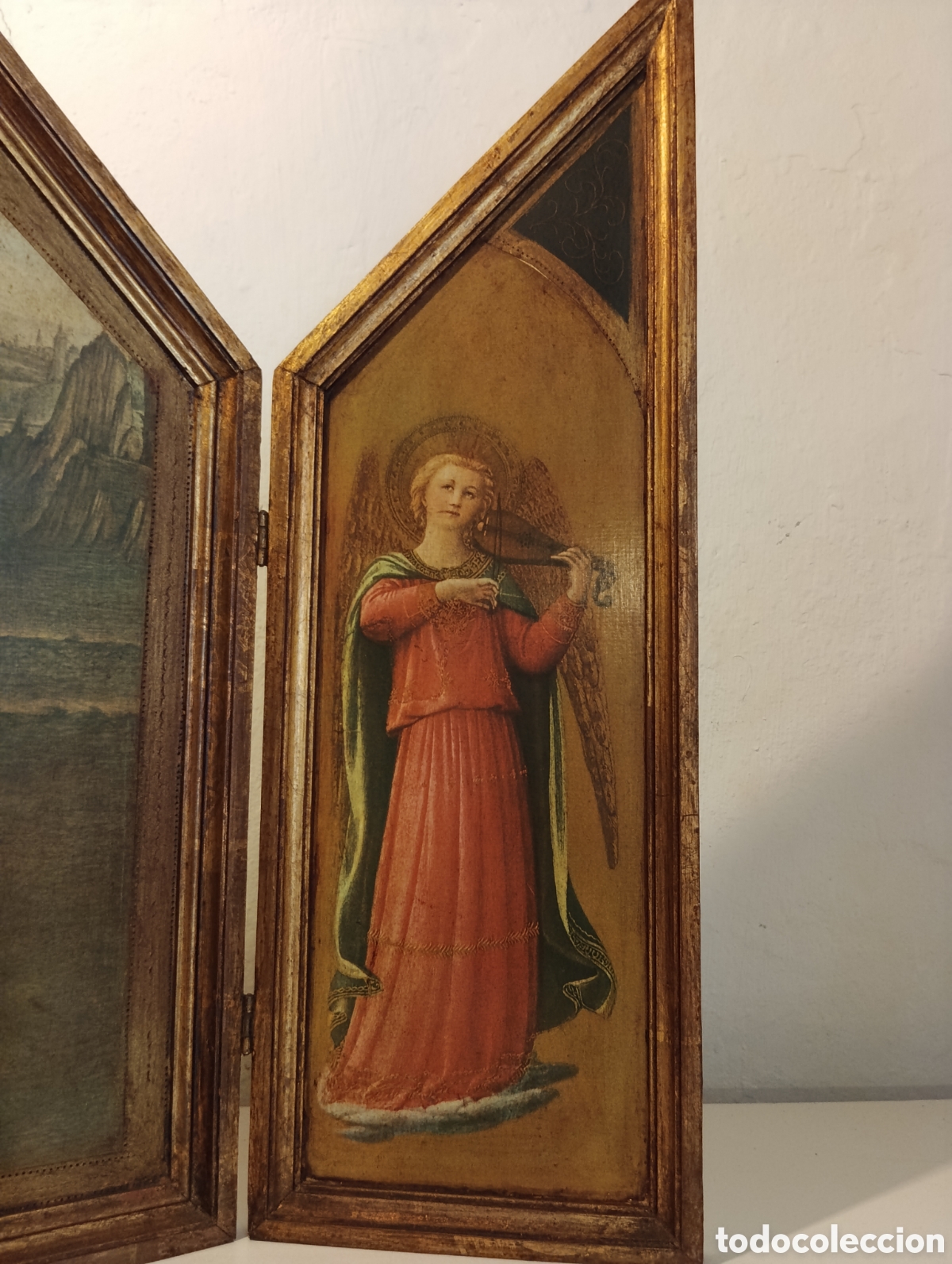 Arte: Tr&iacute;ptico Virgen de Lippi - Foto 3