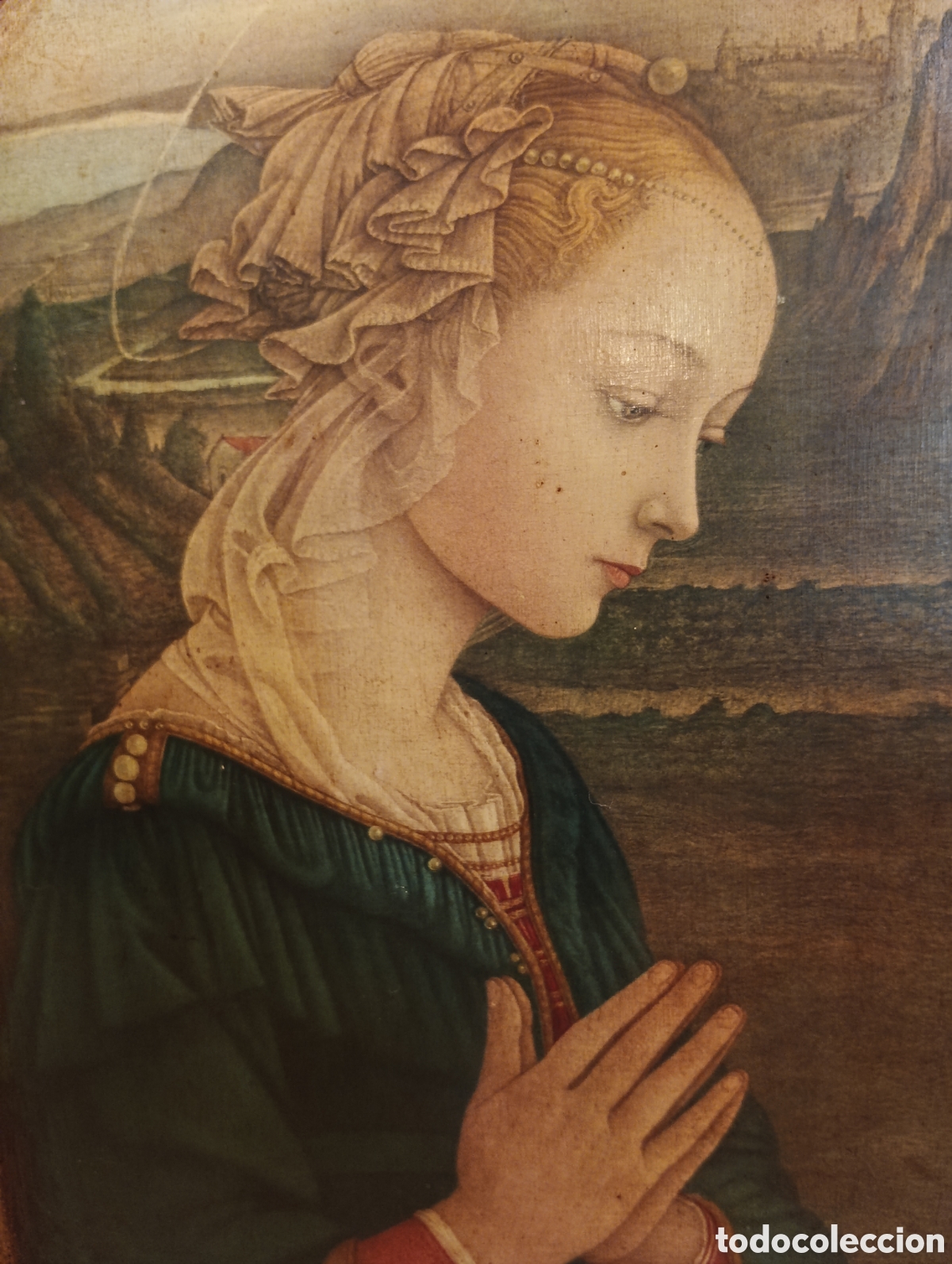 Arte: Tr&iacute;ptico Virgen de Lippi - Foto 7