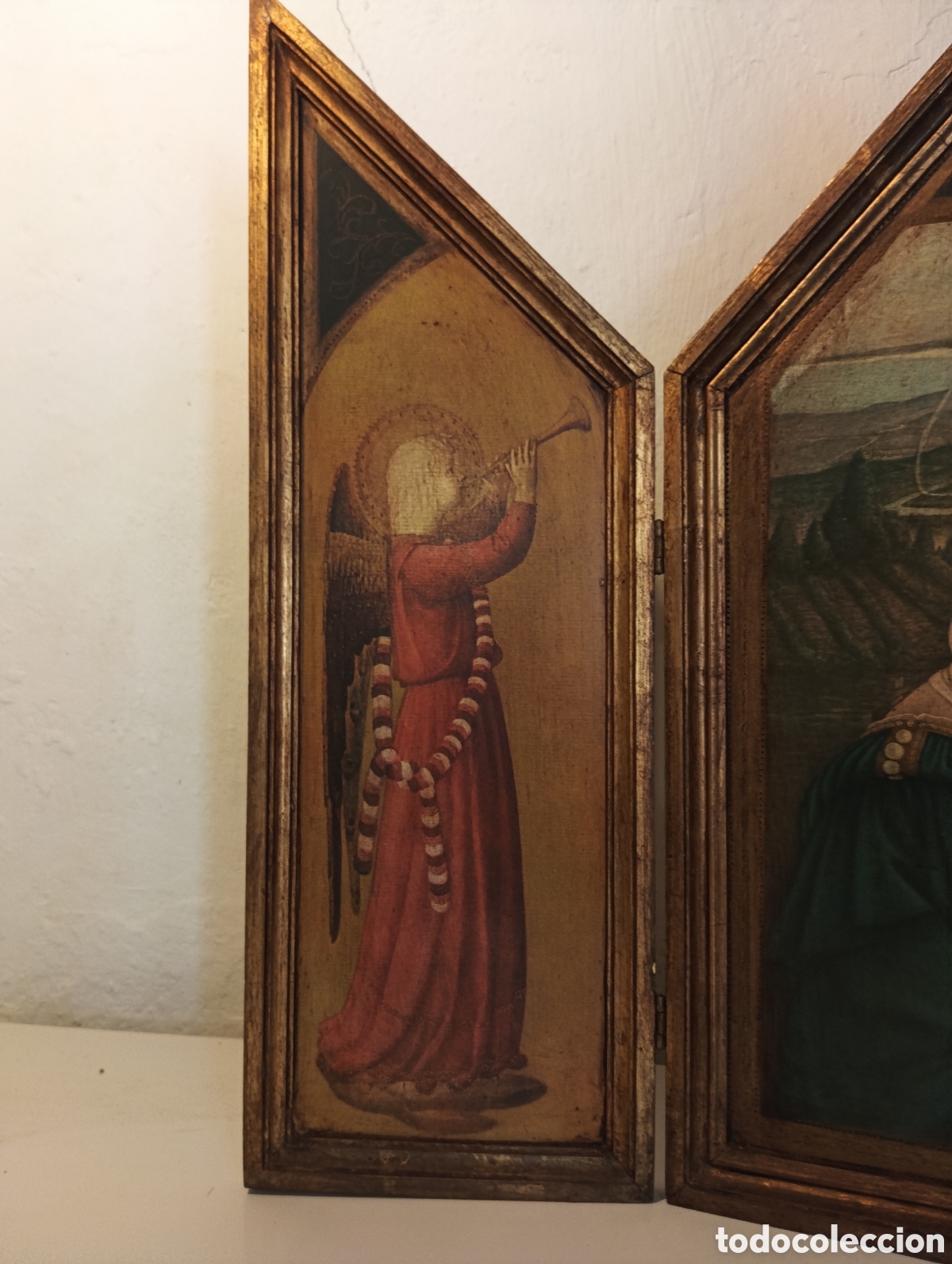 Arte: Tr&iacute;ptico Virgen de Lippi - Foto 8
