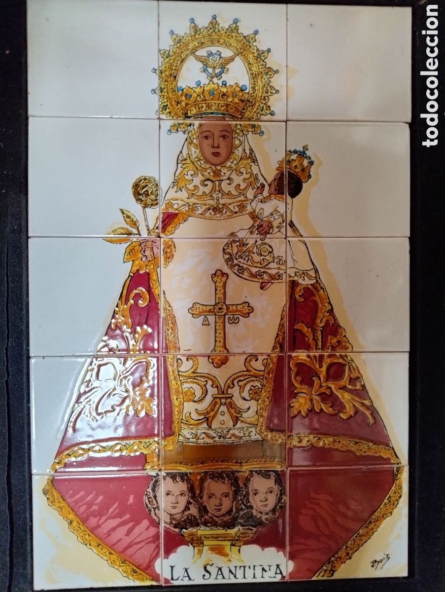 Arte: Azulejo de la Santina J. Boix - Foto 1