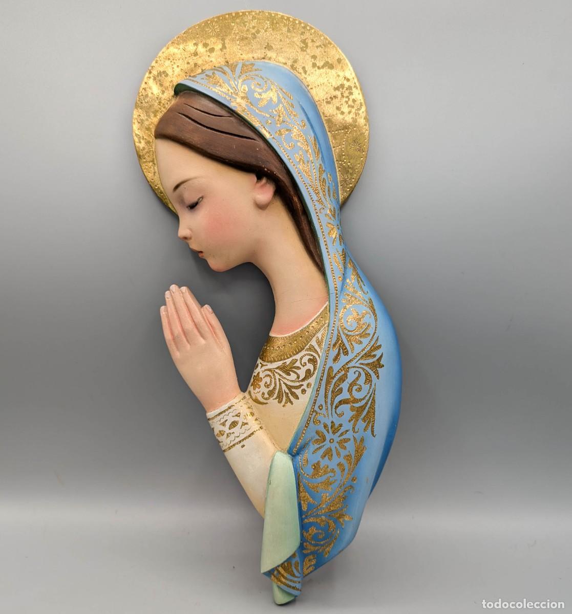 Arte: Virgen para pared de Olot - Foto 3