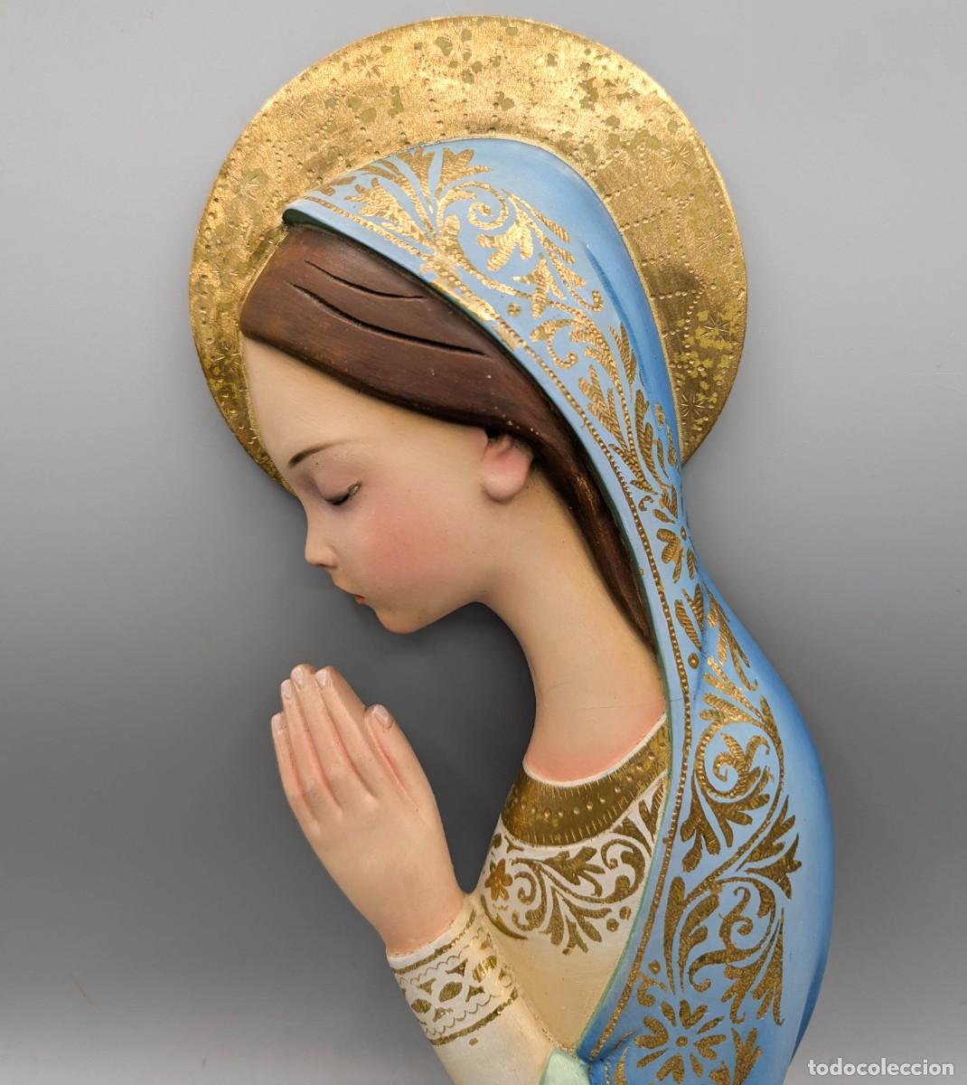 Arte: Virgen para pared de Olot - Foto 4