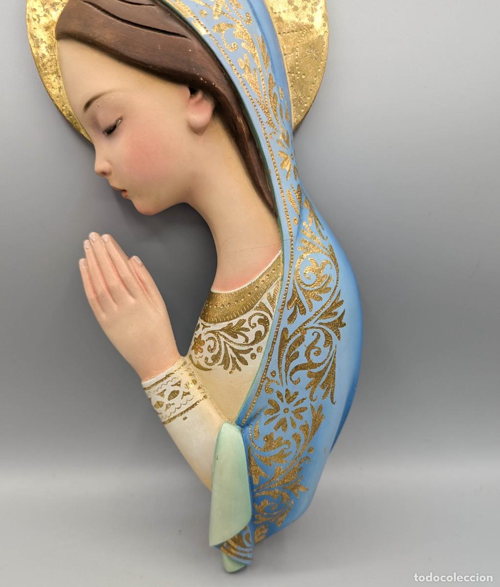 Arte: Virgen para pared de Olot - Foto 5
