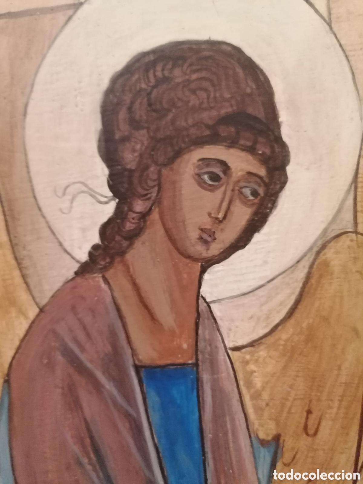 Arte: Icono pintado a mano - Foto 2