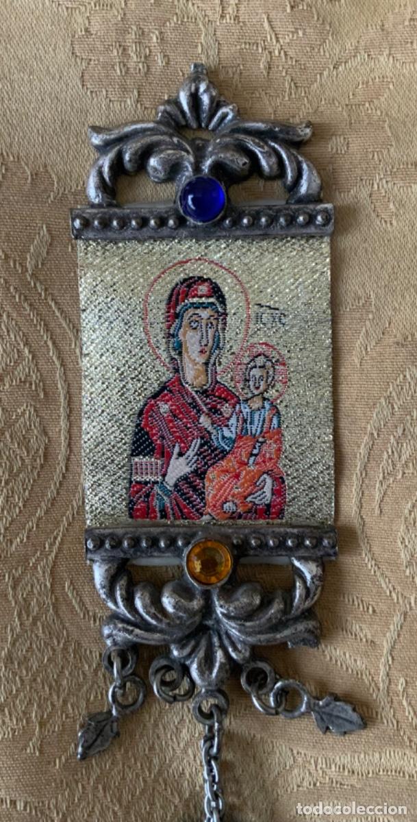 Arte: ICONO ORTODOXO, GRIEGO CON OJO PROTECTOR - Foto 5