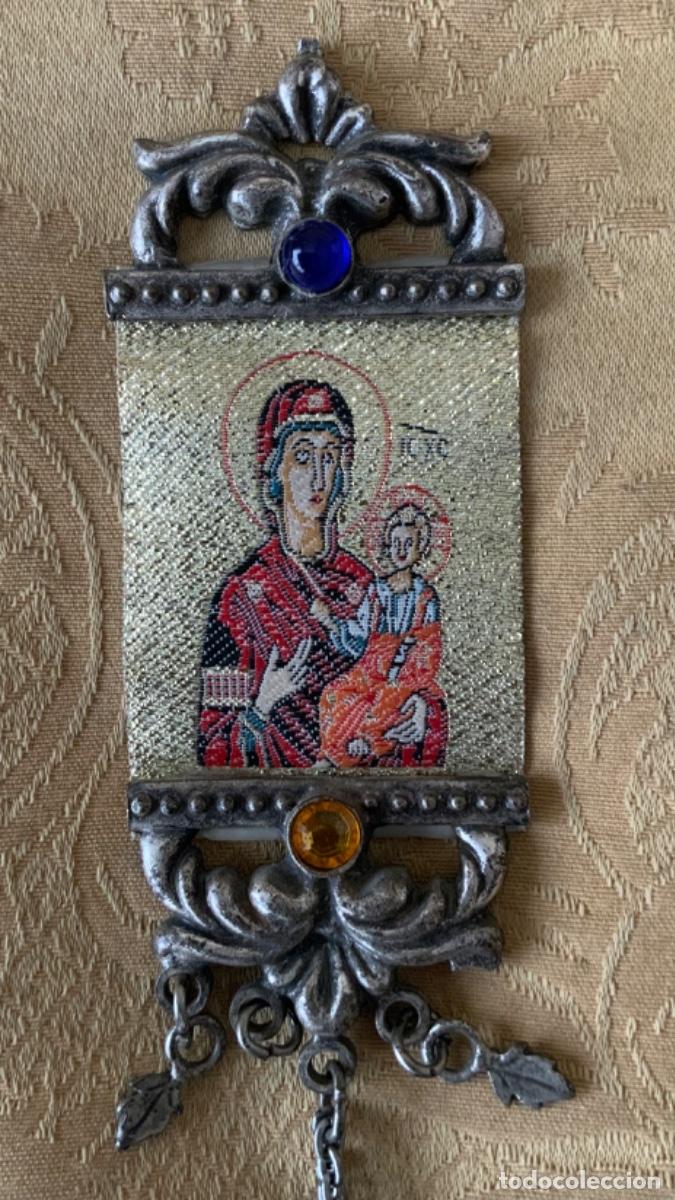 Arte: ICONO ORTODOXO, GRIEGO CON OJO PROTECTOR - Foto 7