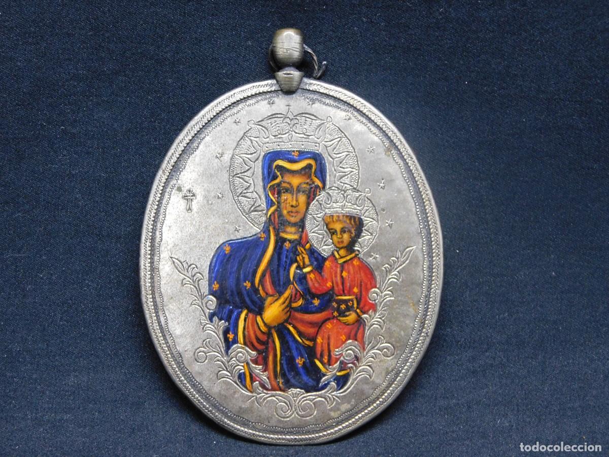 Arte: COLGANTE CON ICONO RELIGIOSO - Foto 1