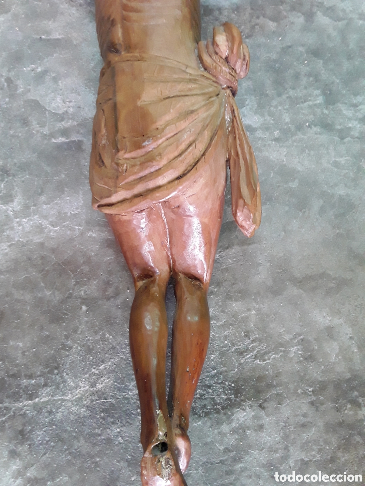 Arte: Talla de cristo en madera noble - Foto 7