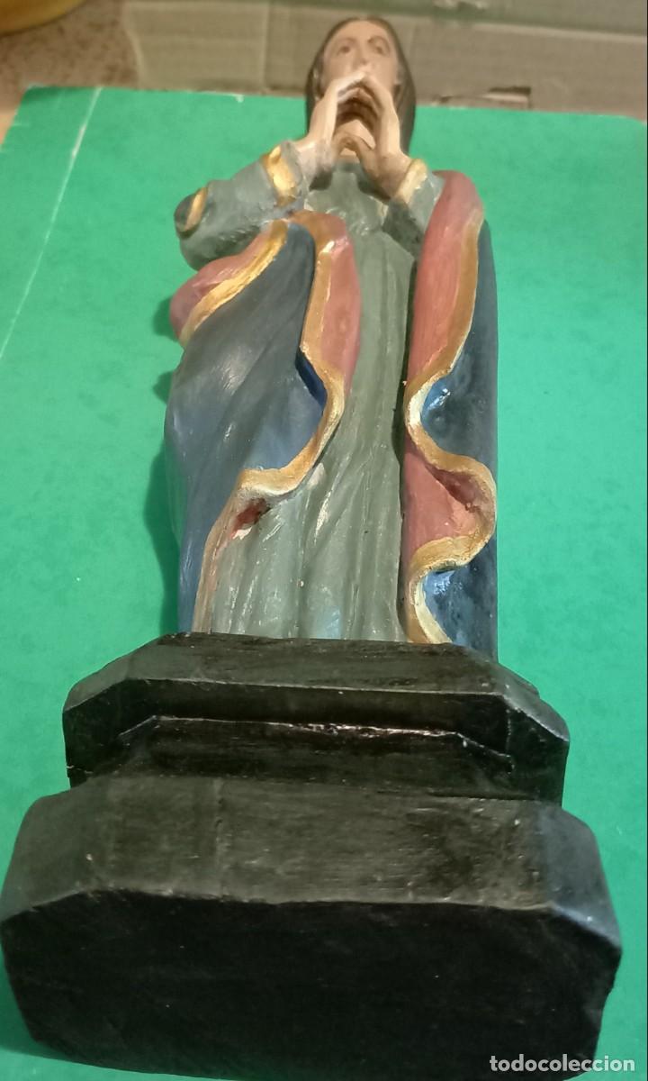 Arte: VIRGEN INMACULADA EN MADERA MACIZA - Foto 4