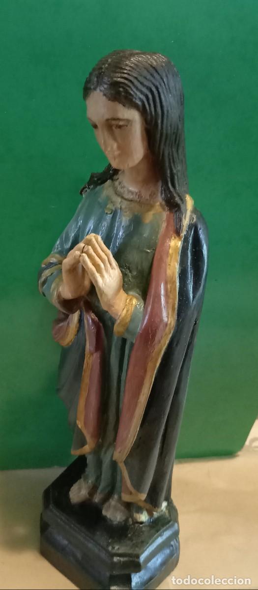 Arte: VIRGEN INMACULADA EN MADERA MACIZA - Foto 6