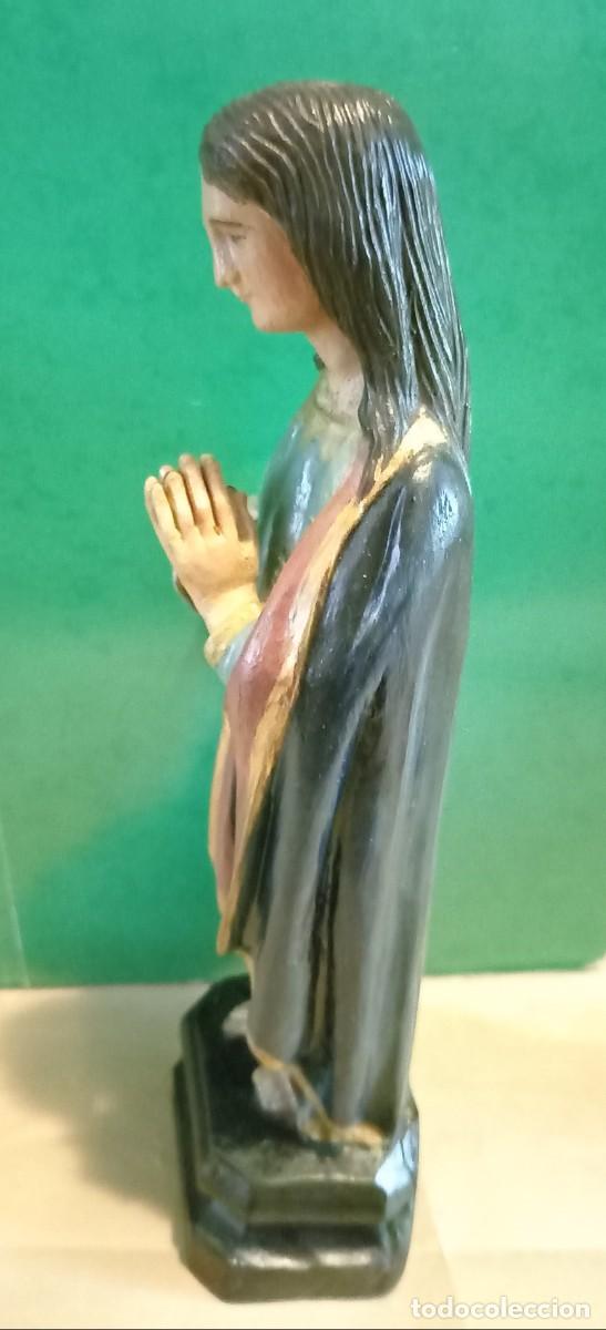 Arte: VIRGEN INMACULADA EN MADERA MACIZA - Foto 8