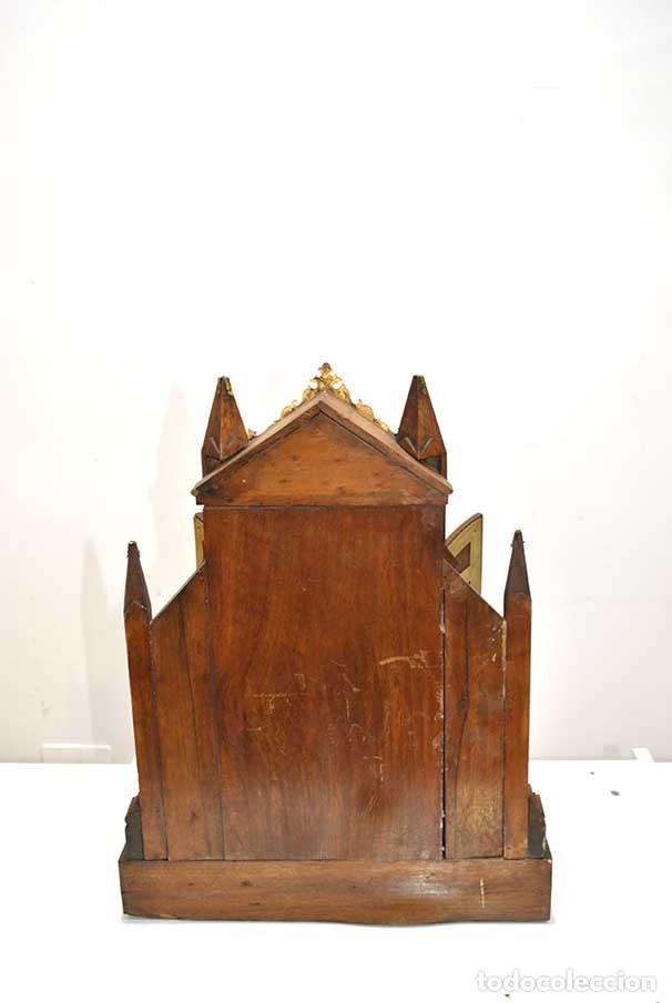 Arte: CAPILLA O TR&Iacute;PTICO MADERA Y VIRGEN INMACULADA - Foto 8