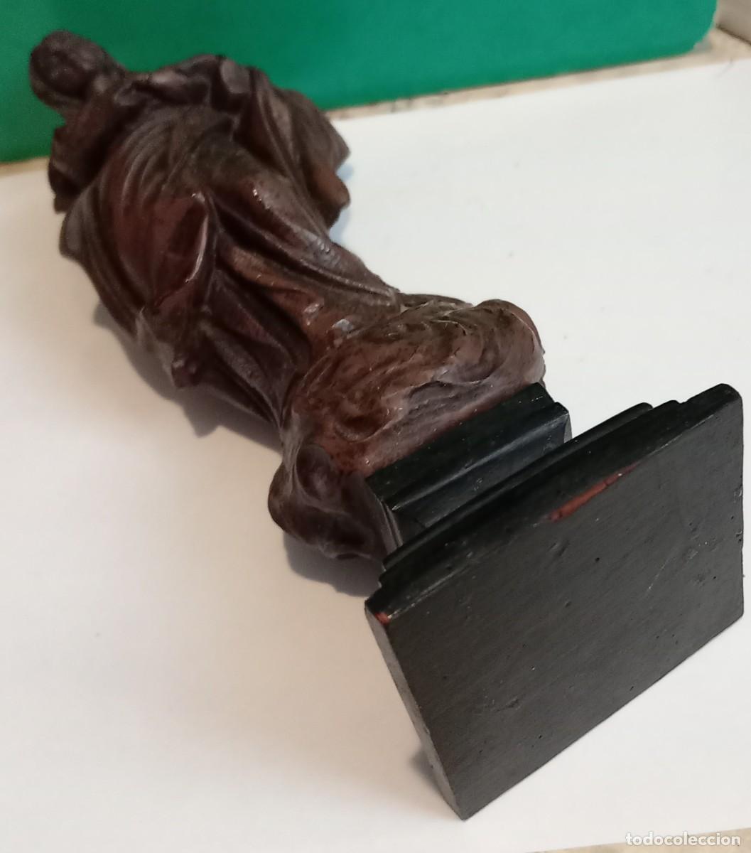 Arte: VIRGEN INMACULADA EN MADERA NOBLE - Foto 7