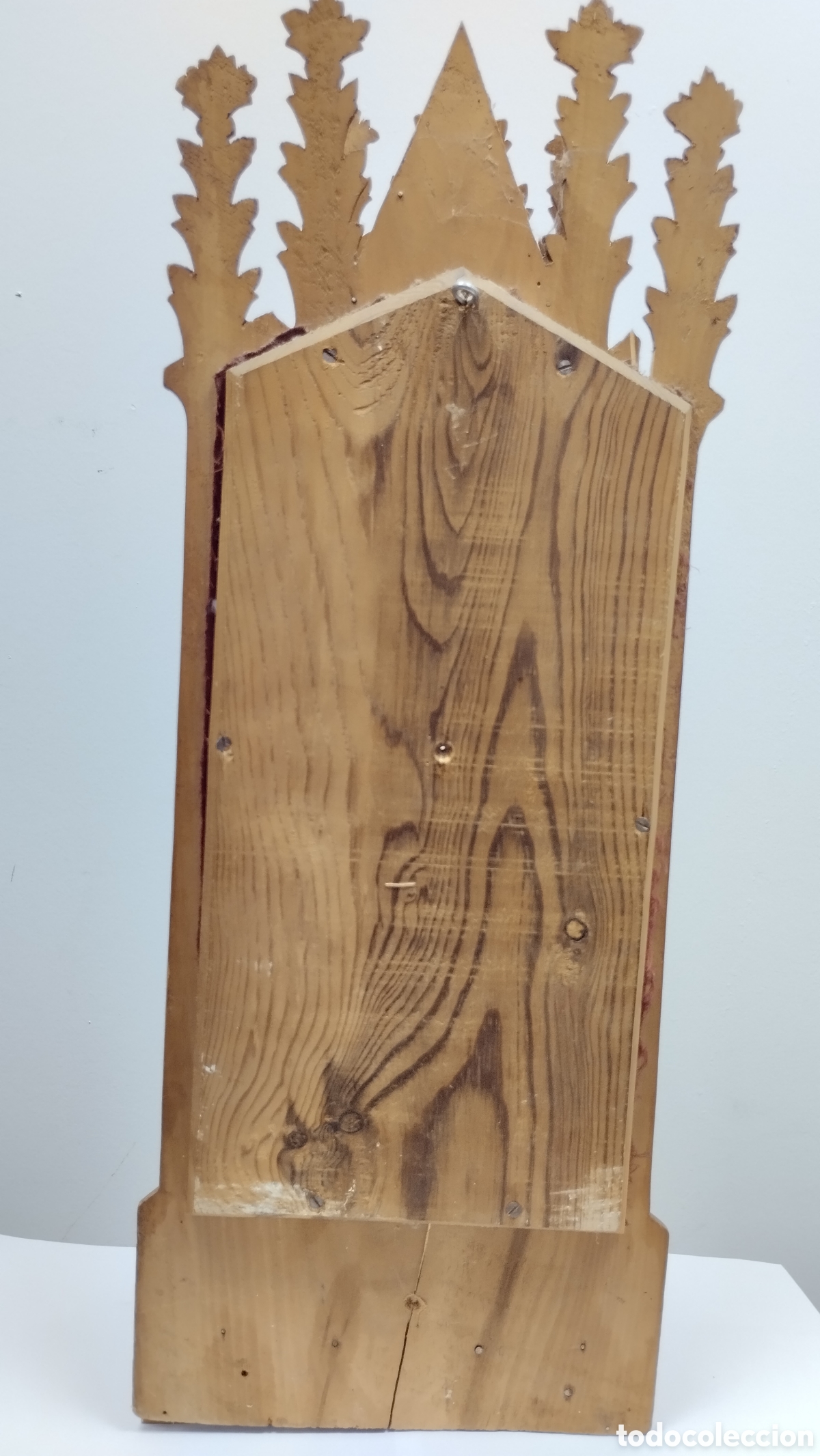 Arte: CAPILLA ESTILO NEOG&Oacute;TICO CON TALLA MADERA - Foto 9