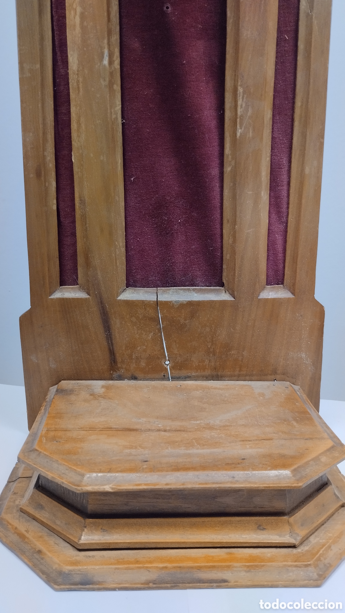 Arte: CAPILLA ESTILO NEOG&Oacute;TICO CON TALLA MADERA - Foto 12