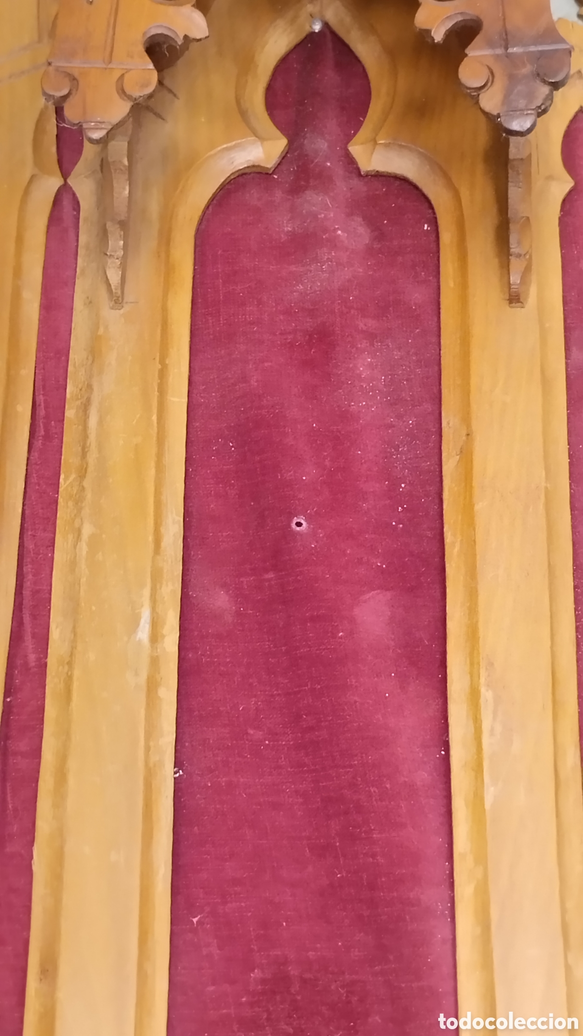 Arte: CAPILLA ESTILO NEOG&Oacute;TICO CON TALLA MADERA - Foto 27
