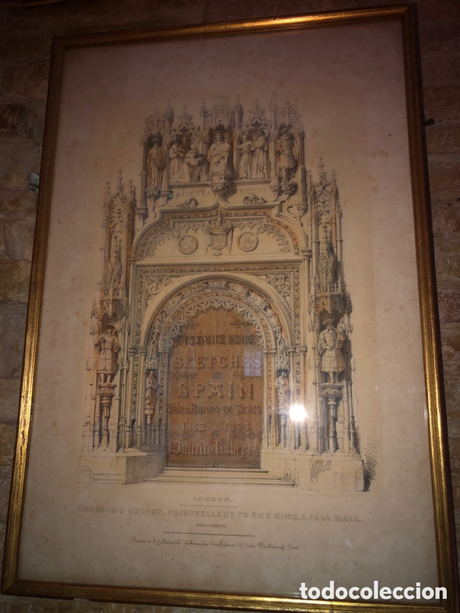 Arte: Litografia (1837)David Roberta - Foto 1