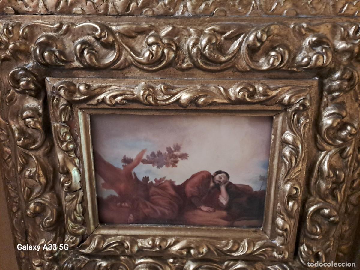 Arte: &Oacute;leo religioso sobre cristal - Foto 1