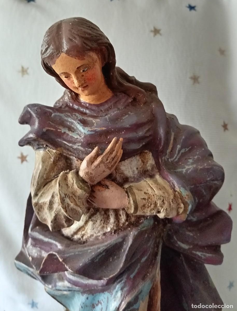 Arte: VIRGEN INMACULADA POLICROMADA - Foto 3