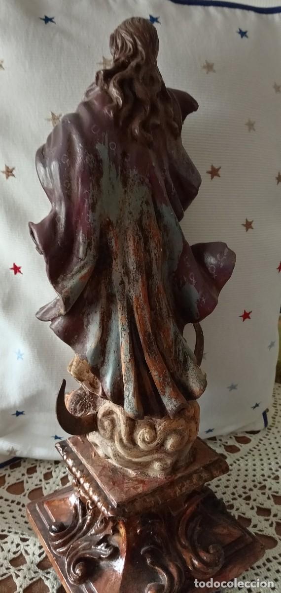 Arte: VIRGEN INMACULADA POLICROMADA - Foto 13