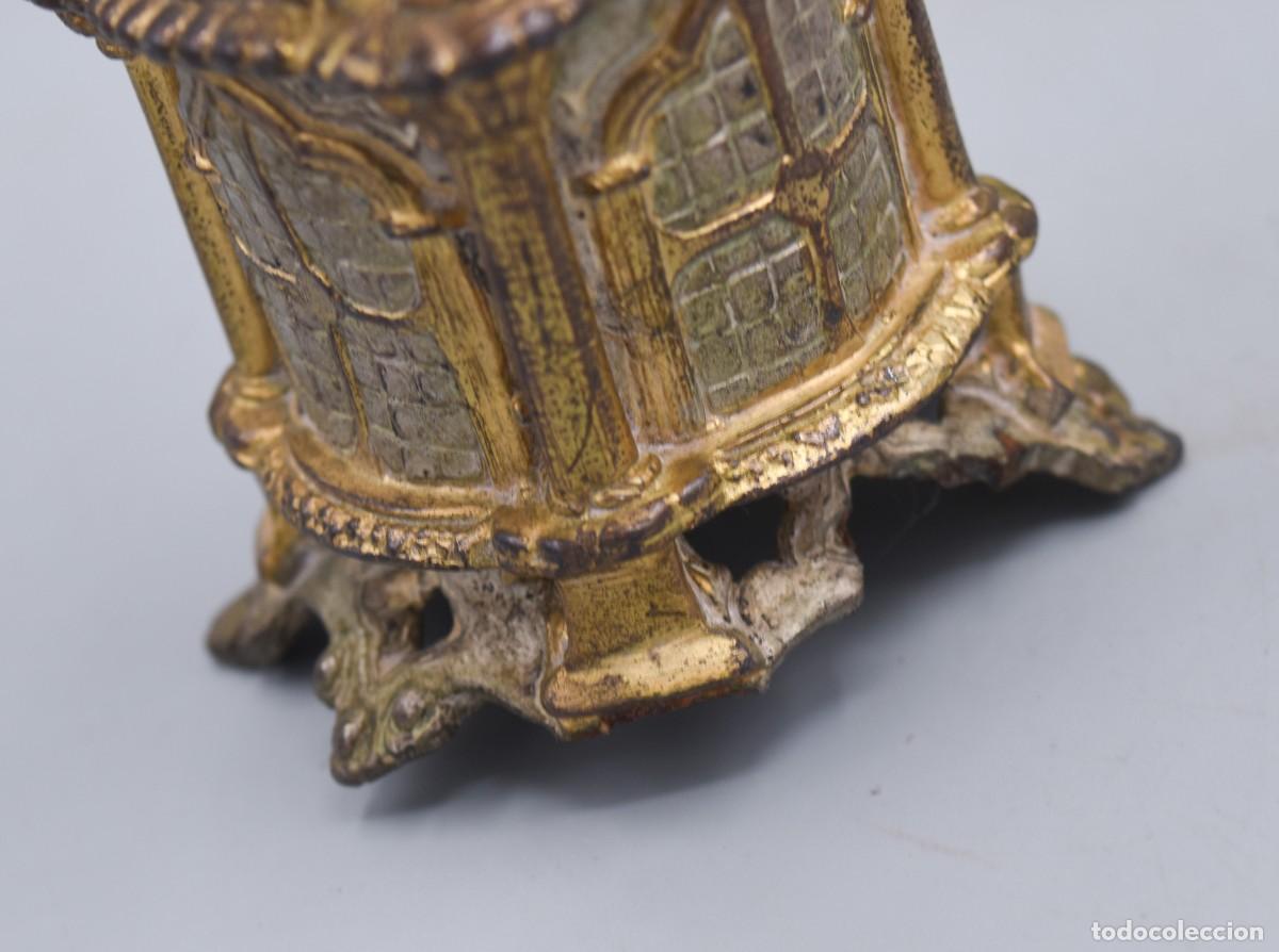 Arte: Virgen de calamina antigua - Foto 7
