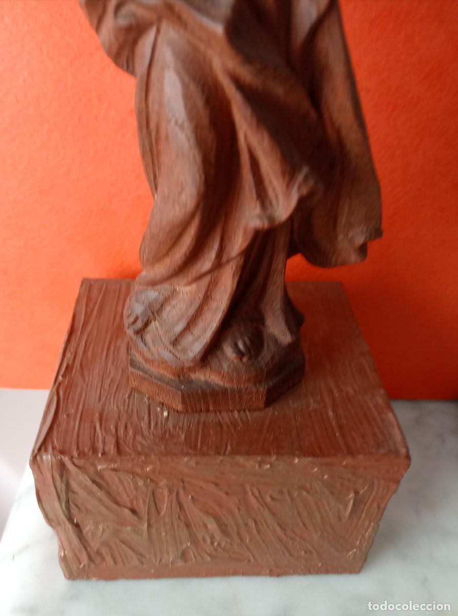 Arte: VIRGEN EN MADERA MACIZA - Foto 11