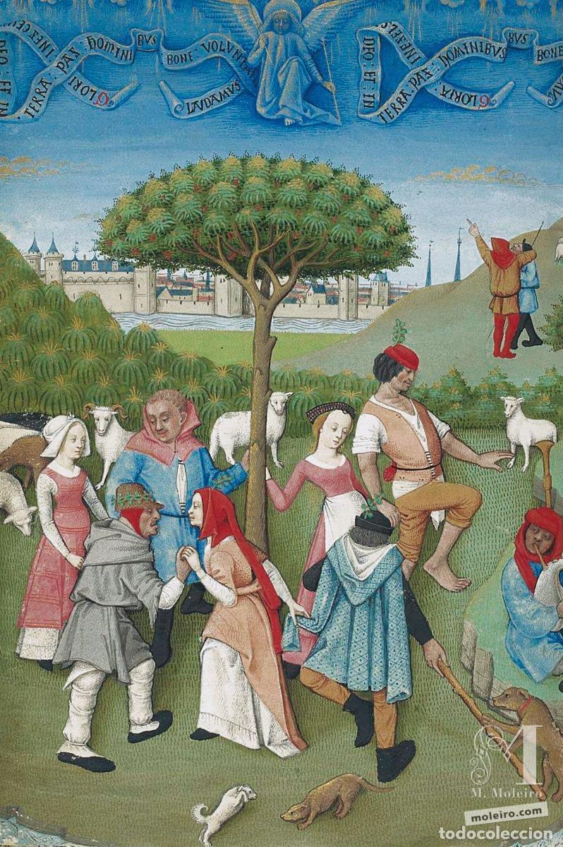 Arte: LIBRO DE HORA DE CARLOS DE ANGULEMA - Foto 4