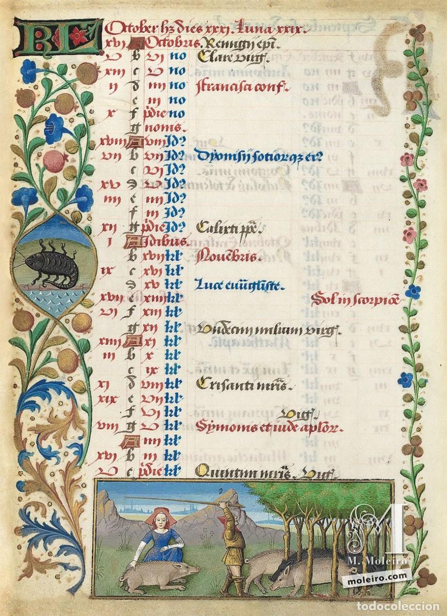 Arte: LIBRO DE HORA DE CARLOS DE ANGULEMA - Foto 9