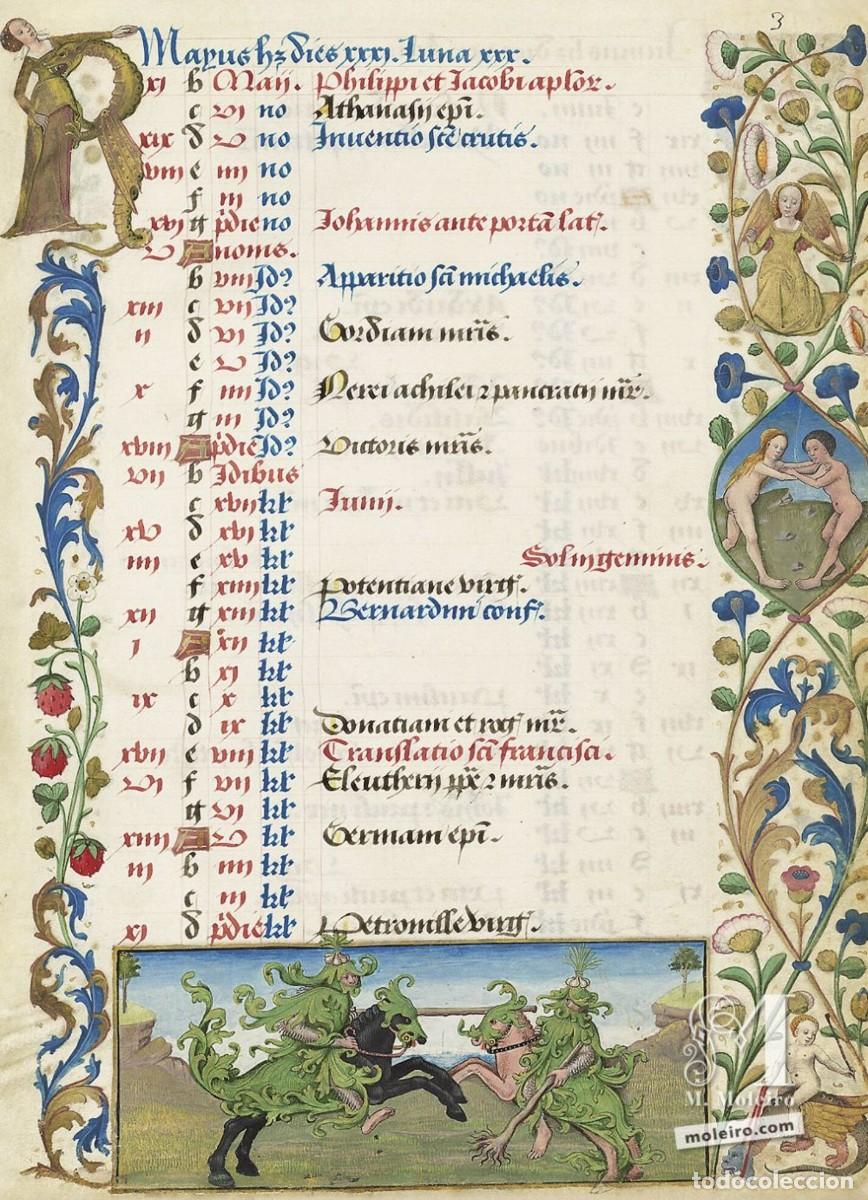 Arte: LIBRO DE HORA DE CARLOS DE ANGULEMA - Foto 12