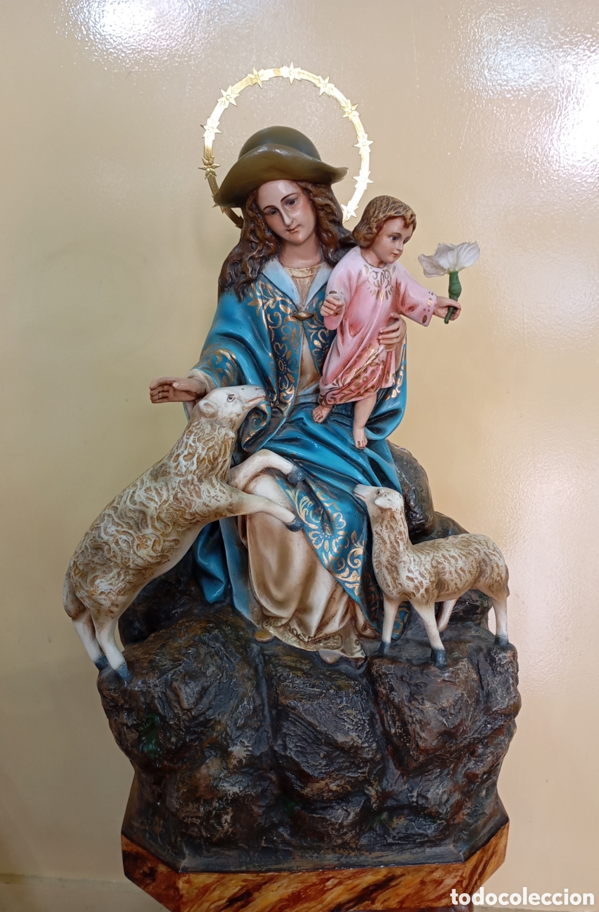 Arte: DIVINA PASTORA 50cm - Foto 2