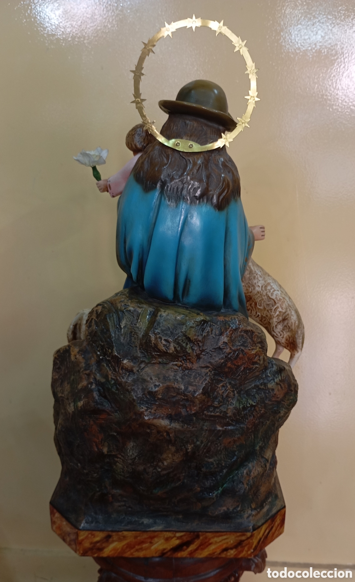 Arte: DIVINA PASTORA 50cm - Foto 4