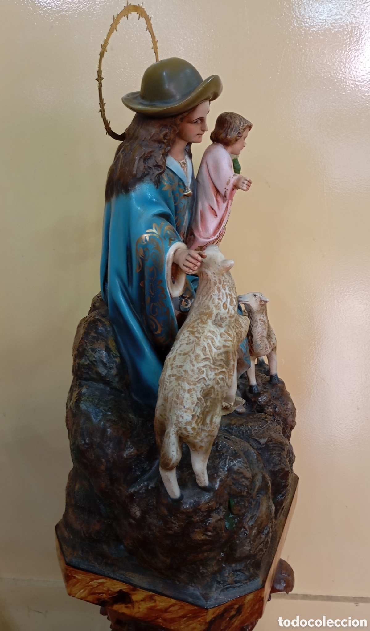 Arte: DIVINA PASTORA 50cm - Foto 5
