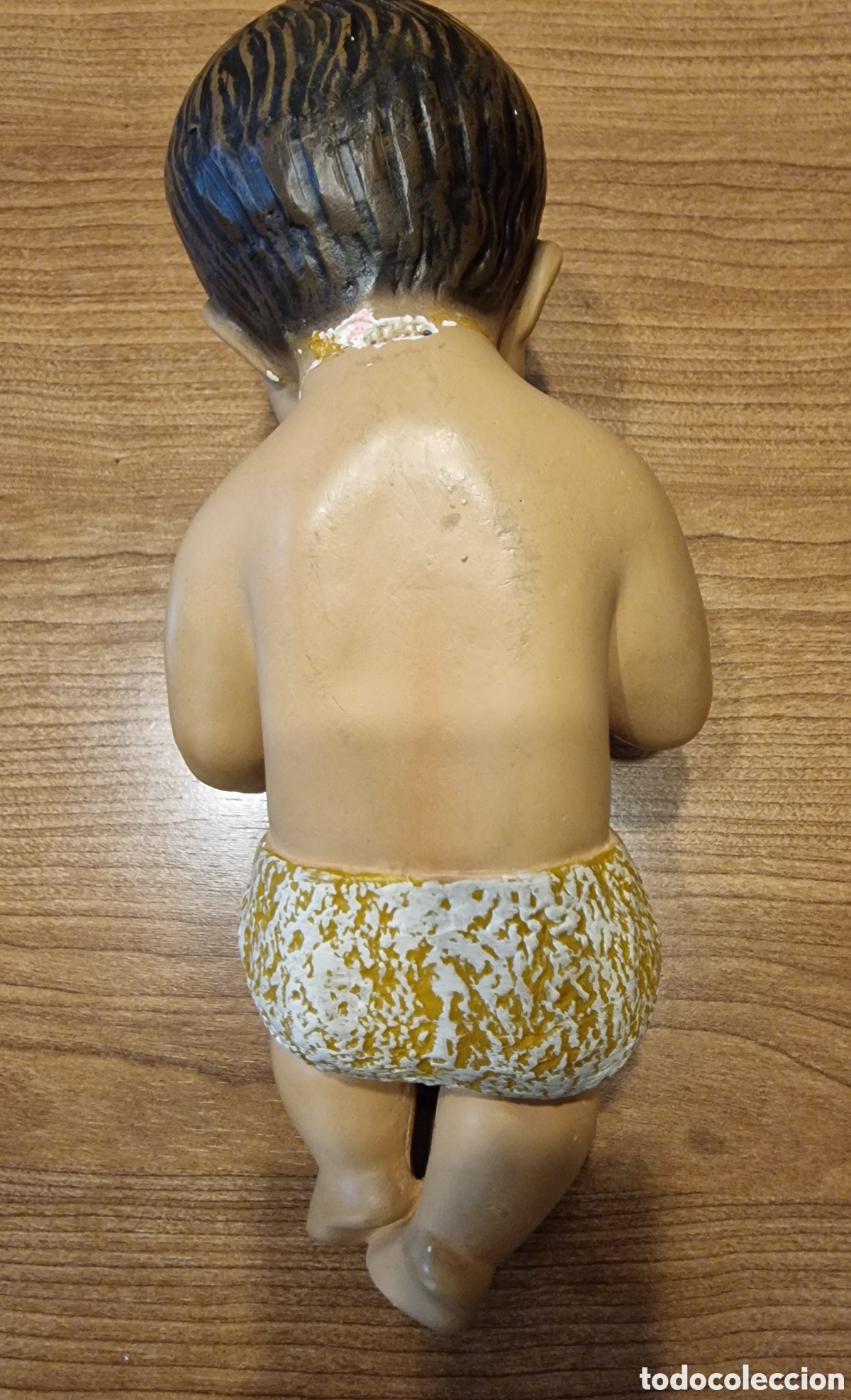 Arte: ANTIGUO NI&Ntilde;O JES&Uacute;S ESTUCO - Foto 6