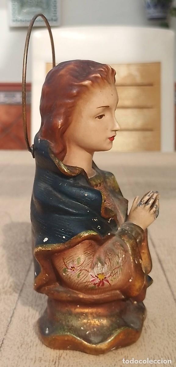 Arte: Busto Virgen Inmaculada, &iquest;OLOT? - Foto 3