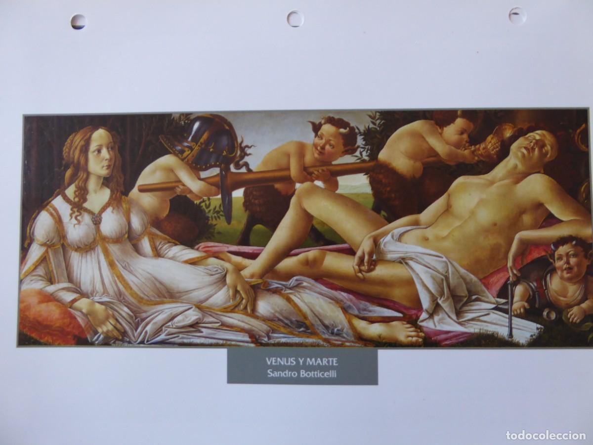 Arte: L&aacute;mina. Venus y Marte. Sandro Botticelli. - Foto 1