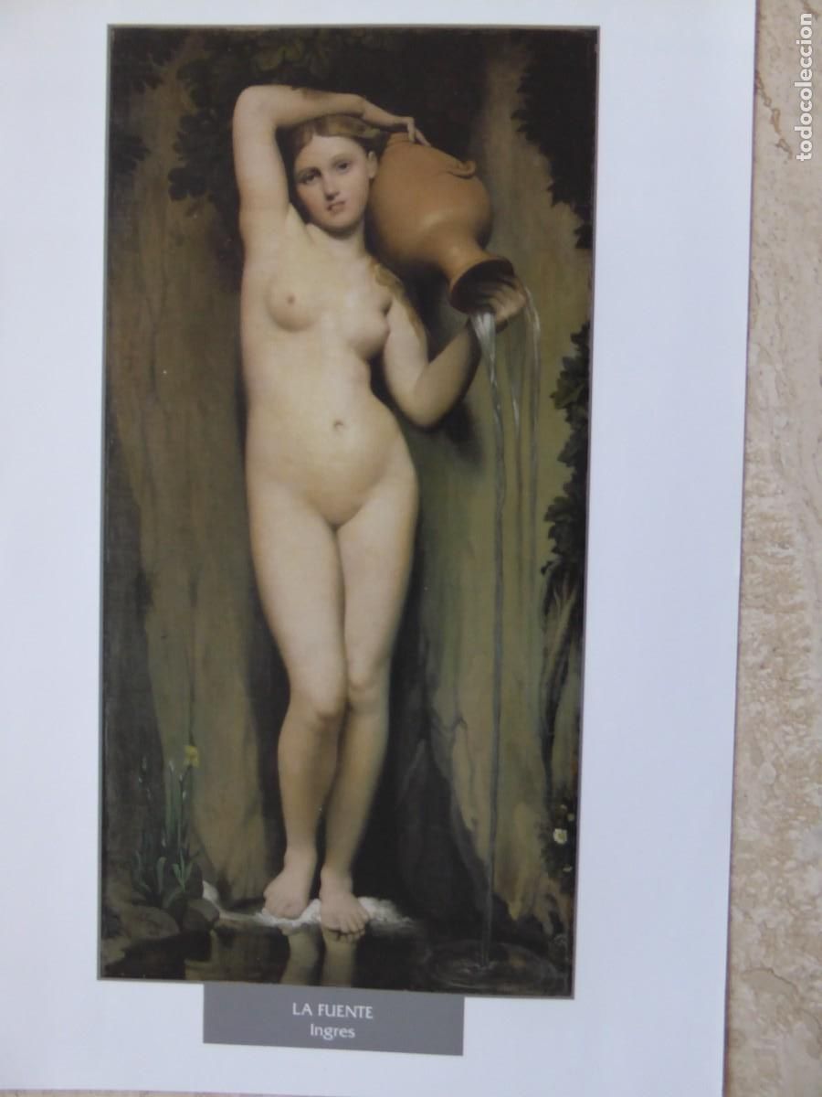 Arte: L&aacute;mina. La fuente. Ingres. - Foto 1