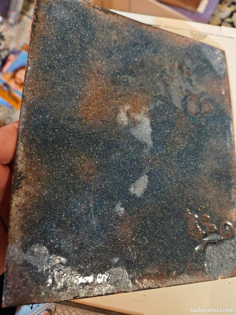 Arte: Virgen de Murillo placa de cobre esmaltada - Foto 4