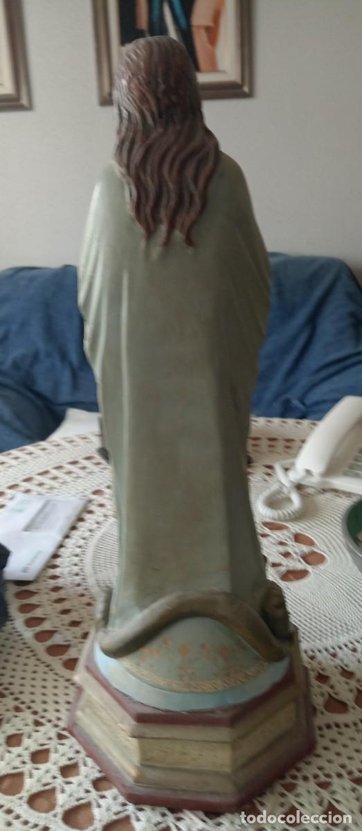 Arte: Virgen Inmaculada antigua en madera maciza - Foto 15