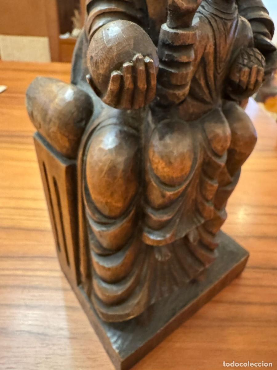 Arte: Talla de la Virgen en madera - Foto 2